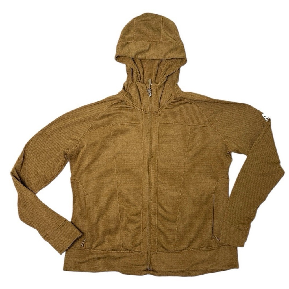 Eddie Bauer High Route Grid Fleece First Ascent Womens XXLT Full-Zip Soft Jacket